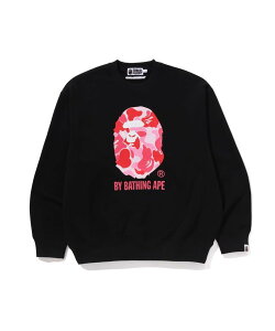 �ySALE�^30%OFF�zA BATHING APE PIRATE STORE ABC CAMO APE HEAD RELAX FIT CREWNECK SWEATSHIRT �A �x�C�V���O �G�C�v �p�C���[�c�X�g�A �g�b�v�X �X�E�F�b�g�E�g���[�i�[ �O���[ �u���b�N �z���C�g�y���������z