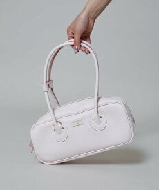 YOUNG & OLSEN The DRYGOODS STORE EMBOSSED LEATHER STUDENT S/エンボスレザー スチューデント ハンドバッグ 限定展開 フリークスストア バッグ ハンドバッグ ブラック ピンク【送料無料】