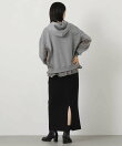 【予約商品】グレディブリリアン/Gready Brilliant/ポンチ×異素材フーディ/パーカー/人気