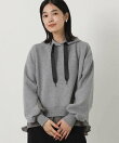 【予約商品】グレディブリリアン/Gready Brilliant/ポンチ×異素材フーディ/パーカー/人気