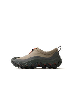 CROCS crocs Echo Element Khaki/Orange Rush �A�g���X �V���[�Y�E�C �T���_�� �J�[�L�O���[���y���������z