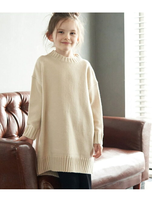 Rope Picnic Kids 静電気防止 バックスリットハイネックニットワンピース Rakuten Fashion 楽天ファッション 旧楽天ブランドアベニュー 7703