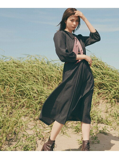Jill By Jillstuart スカーフ付トレンチ風ワンピース Rakuten Fashion 楽天ファッション 旧楽天ブランドアベニュー Dm4703