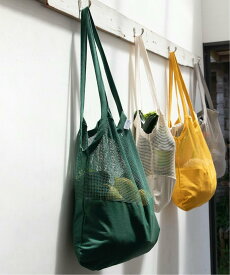 DULTON DULTON(ダルトン)"Cotton half meshbag"コットンハーフメッシュバッグ(S) キャナルジーン バッグ トートバッグ ホワイト グレー グリーン イエロー