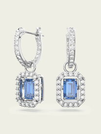 SWAROVSKI 【公式】【スワロフスキー】Millenia ドロップピアス, オクタゴンカット, ブルー, ロジウム・プレーティング スワロフスキー アクセサリー・腕時計 ピアス ホワイト【送料無料】