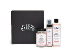 J.R.Watkins J.R.Watkins ギフトセット 3点 ピオニー&パチュリ アントレスクエア コフレ・キット・セット コフレ・コスメキット・ギフトセット ピンク【送料無料】