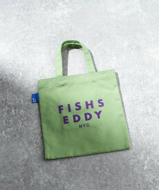Fishs Eddy (U)FE CロゴトートS ニコアンド バッグ トートバッグ グリーン グレー ブルー ベージュ