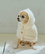 【SALE／20%OFF】ROPE' PICNIC PASSAGE 【DOG】ニットポンチョ ロペピクニック ペット用品 ペットウェア…
