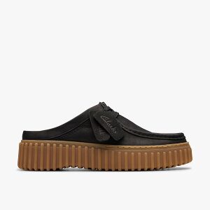 Clarks Torhill Mule �N���[�N�X �V���[�Y�E�C ���J�V���E�f�b�L�V���[�Y �u���b�N�y���������z