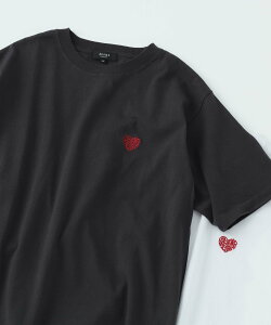 BEAMS HEART MEN �n�[�g �����|�C���g�h�J T�V���c �r�[���X �n�[�g �g�b�v�X �J�b�g�\�[�ET�V���c �z���C�g �O���[�y���������z
