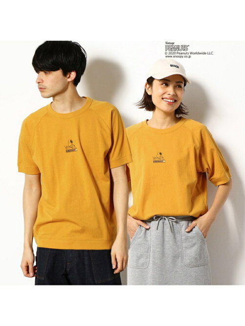 Comme Ca Ism スヌーピー半袖ラグランtシャツ Rakuten Fashion 楽天ファッション 旧楽天ブランドアベニュー Am1705