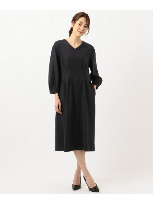23区 洗える バランサージャージー Vネック ワンピース Rakuten Fashion 楽天ファッション 旧楽天ブランドアベニュー Bx1705