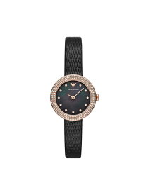 【SALE／50%OFF】EMPORIO ARMANI EMPORIO ARMANI/(W)AR11433 ウォッチステーションインターナショナル アクセサリー・腕時計 腕時計 ブラック【送料無料】