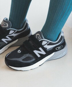 ���ǂ� �r�[���X NEW BALANCE / PV990(17~21.5cm) �R�h�� �r�[���X �V���[�Y�E�C �X�j�[�J�[ �u���b�N �l�C�r�[ �x�[�W���y���������z