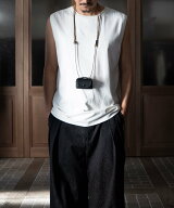 SENTI MINI LEATHER CASE NECKSTRAP ミニレザーケース ネックストラップ コンポジット 財布・ポーチ・ケ…