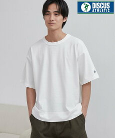 【SALE／34%OFF】coen DISCUS(ディスカス)別注 USAコットンスウェットTシャツ(WEB限定カラー) コーエン トップス カットソー・Tシャツ ブラック ホワイト グレー ネイビー ベージュ