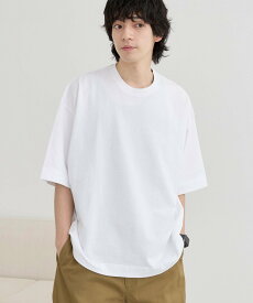 【SALE／60%OFF】coen 【2枚セット/パックTee】2パック ヘビーウェイトビッグTシャツ コーエン トップス カットソー・Tシャツ ホワイト