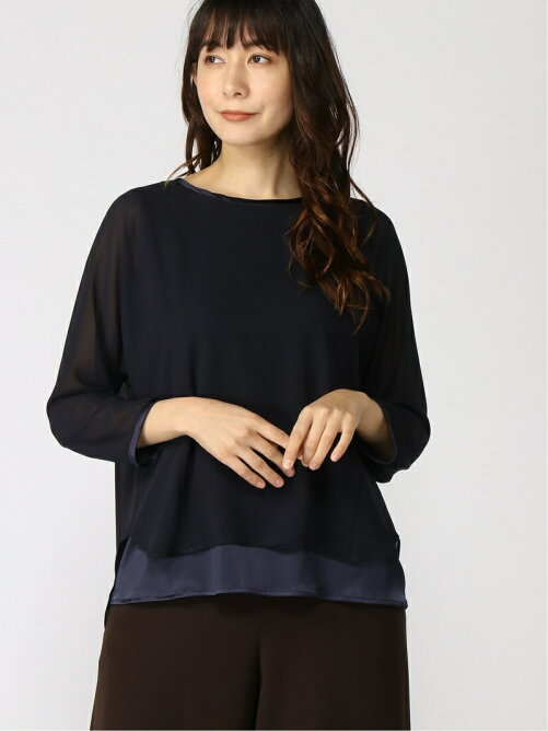 Leilian レリアン シフォンブラウス Rakuten Fashion 楽天ファッション 旧楽天ブランドアベニュー Ab8706