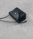 SHRINK LEATHER NECKWALLET シュリンクレザーネックウォレット
