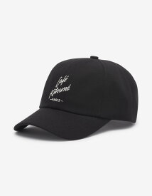CAFE KITSUNE CAFE KITSUNE 6P CAP メゾン キツネ 帽子 キャップ ブラック ベージュ【送料無料】
