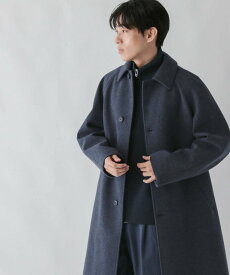 【SALE／20%OFF】GLOBAL WORK ウーリーテック/防風スマートロングコート/451156 グローバルワーク ジャケット・アウター ステンカラーコート ネイビー ブラック【送料無料】