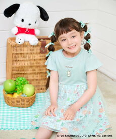 【SALE／30%OFF】ANY KIDS 【any FAM ×サンリオキャラクターズ】ネックレス風 ワンピース エニィ ワンピース・ドレス ワンピース ブラック ピンク グリーン ホワイト