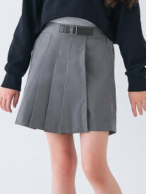 coca キッズ ベルトラップスカパン コカ パンツ キュロット グレー