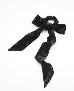 martinique �s�ʒ��t�yTRESSE /�g���X�zBRIGITTE dot ribbon chouchou for martinique �}���e�B�j�[�N �w�A�A�N�Z�T���[ �w�A�S�� �s���N �u���b�N�y���������z
