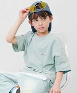 devirock 【イージーウォッシュ】乾燥機OK 防汚 刺繍デザイン 半袖Tシャツ 子供服 キッズ 26SS デビロッ…