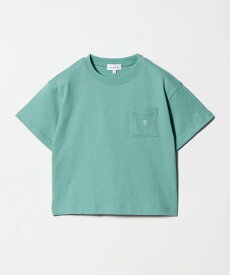 UNITED ARROWS green label relaxing ロゴ刺しゅう Tシャツ / キッズ 100cm-160cm ユナイテッドアローズ グリーンレーベルリラクシング トップス カットソー・Tシャツ グレー オレンジ グリーン