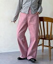 コーデュロイストレートパンツ