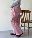 コーデュロイストレートパンツ
