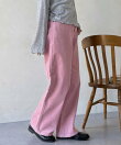 コーデュロイストレートパンツ