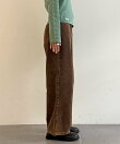 コーデュロイストレートパンツ
