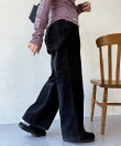 コーデュロイストレートパンツ