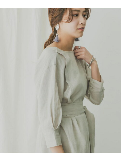 Kbf Kbf Terre De Linバックカシュクールワンピース Rakuten Fashion 楽天ファッション 旧楽天ブランドアベニュー Cp9707