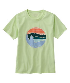 L.L.Bean ジャパン・フィット グラフィック・アクティブ・ティ エルエルビーン トップス カットソー・Tシャツ グリーン オレンジ ブルー ホワイト【送料無料】