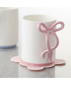 Francfranc リボン マグ ピンク フランフラン 食器・調理器具・キッチン用品 グラス・マグカップ・タンブラー ピンク
