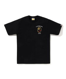 A BATHING APE JAPAN AUTUMN SOUVENIR TEE ア ベイシング エイプ トップス カットソー・Tシャツ ブラック ホワイト【送料無料】