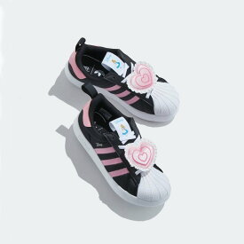 adidas 【公式】アディダス adidas 返品可 アディダス ディズニー ADIFOM SST 360 キッズ / Adidas Disney ADIF... アディダス シューズ・靴 スニーカー ブラック【送料無料】