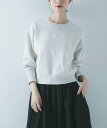 【SALE／30%OFF】URBAN RESEARCH ダブルフェイスクルーネックニット アーバンリサーチ トップス ニット ネイビー ピン…