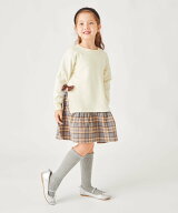 ever closet 【ぬくふわ】サイドリボンがかわいい裏シャギーワンピース 裏起毛 ワンピース エバークロー…
