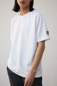 AZUL BY MOUSSY ロゴプレートポンチクルーネックTシャツ アズールバイマウジー トップス カットソー・Tシャツ ホワイト ブラック【送料無料】