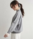 ドットチュールレイヤーニット