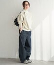 ドットチュールレイヤーニット