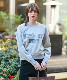 【SALE／46%OFF】DRESSTERIOR ヴィンテージロゴスウェット ドレステリア トップス スウェット・トレーナー ピンク ベージュ グレー【送料無料】