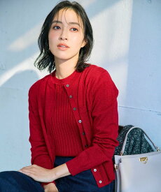 組曲 【ご好評につき追加販売 / 新色追加】ラメアンサンブル ニット クミキョク トップス アンサンブル ブラック レッド グレー【送料無料】