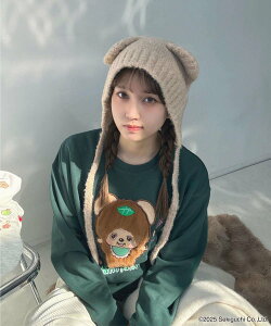 AS KNOW AS plus ��A�N�����L�[�z���_�[�t�� �����`�b�`�t�����Y�X�E�F�b�g�y Monchhichi �z �A�Y�m�D�A�Y�v���X �g�b�v�X �X�E�F�b�g�E�g���[�i�[