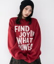 グラフィックニットプルオーバー