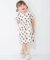 【SALE／36%OFF】petit main 【GOODPRICE】カット総柄ワンピース ナルミヤオンライン ワンピース・ドレス…